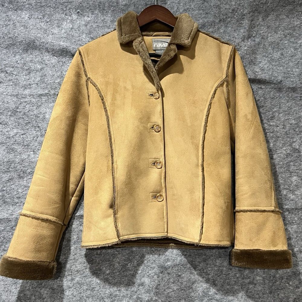 Rave Tan Shearling Jacket